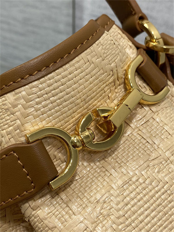 C'est Dior Bag Small Raffia High