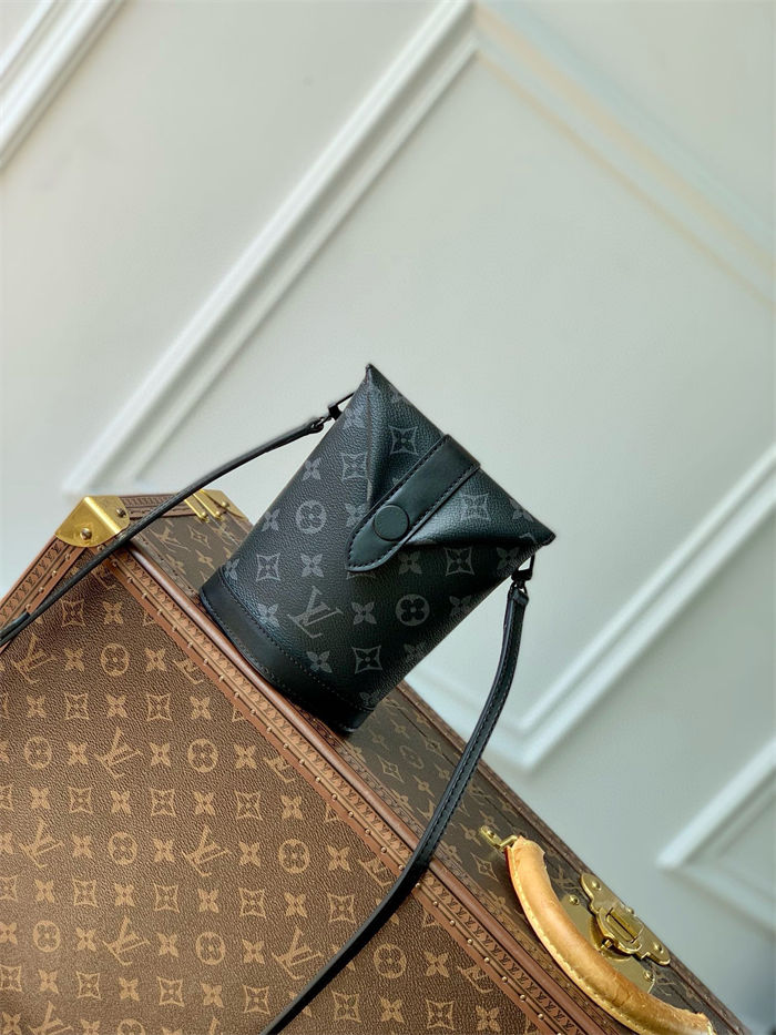 Louis Vuitton Envelope Pouch Monogram Eclipse M11613 High