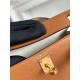 Hermes Kelly Mini II Bag Epsom Leather WAX-Bicolor Gold/Craie High