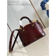 Louis Vuitton Nano Alma Epi Leather M81945 Burgundy High