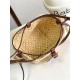 Louis Vuitton NOE PURSE Natural raffia M83521 High