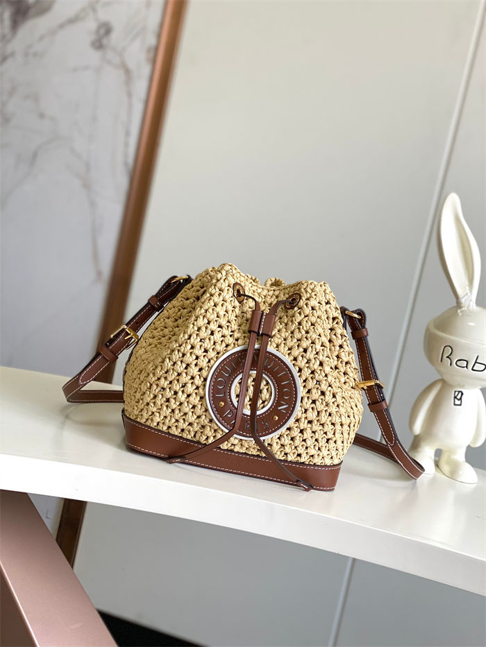 Louis Vuitton Noé BB Natural raffia M24722 High