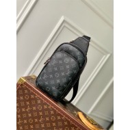 Louis Vuitton Avenue Slingbag PM Monogram Eclipse coated canvas M47137 High