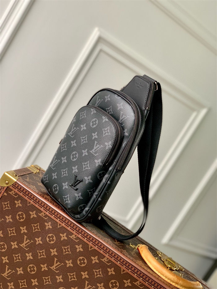 Louis Vuitton Avenue Slingbag PM Monogram Eclipse coated canvas M47137 High