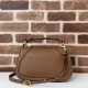 Gucci BLONDIE SMALL TOP HANDLE BAG 815714 Leather Brown High