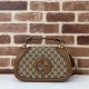 Gucci BLONDIE SMALL TOP HANDLE BAG 815714 Original GG canvas High