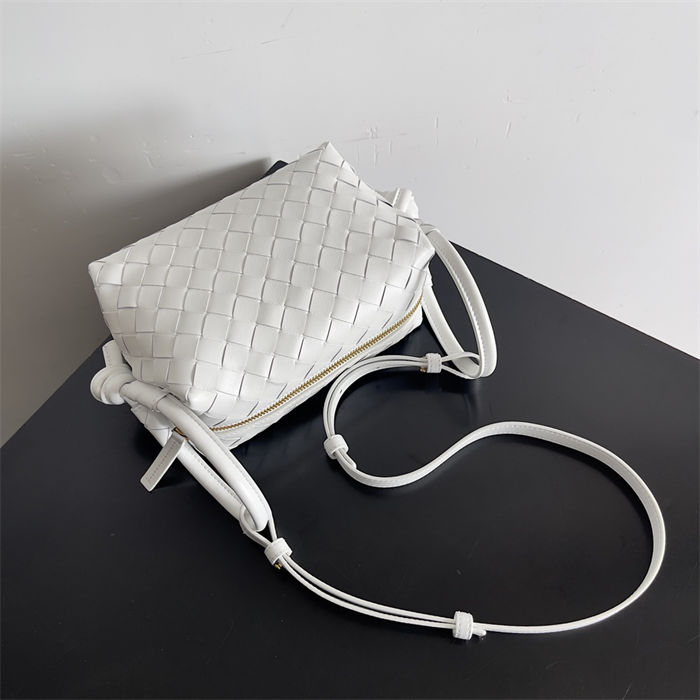 Loop Cross-Body Bag Small White High