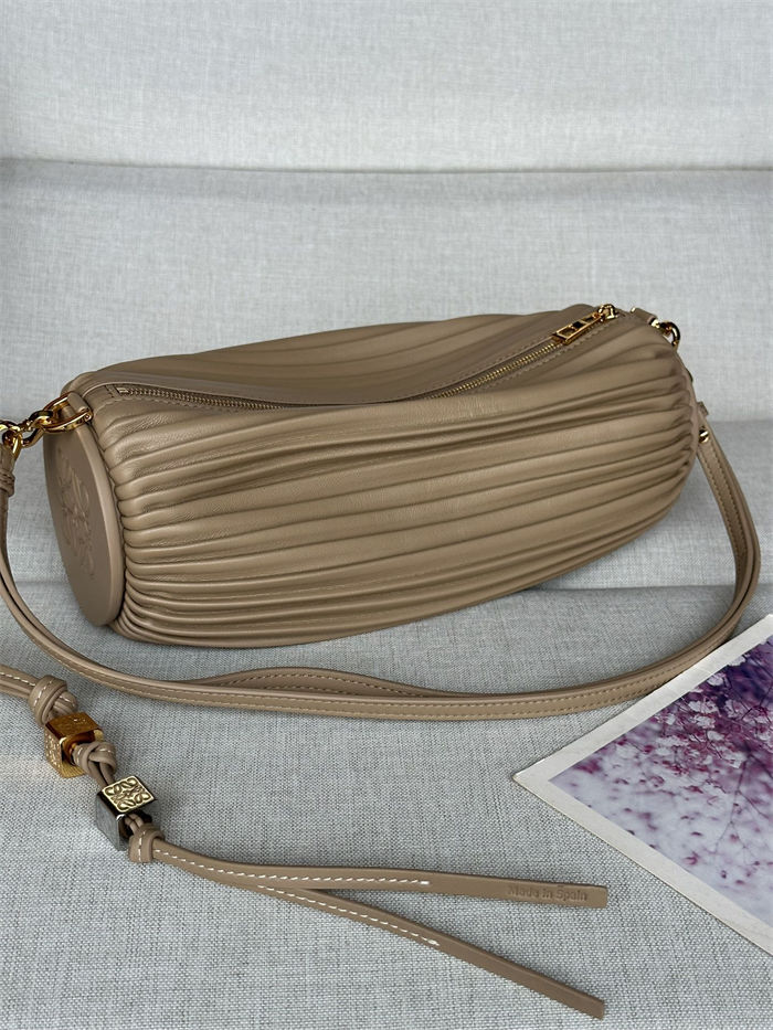 Loewe Bracelet Pouch in pleated nappa High