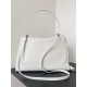 WOMEN'S RODEO LARGE HANDBAG smooth calfskin White High