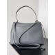 WOMEN'S RODEO LARGE HANDBAG smooth calfskin Grey High