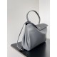 WOMEN'S RODEO MEDIUM HANDBAG smooth calfskin Grey High