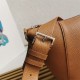 Prada Leather shoulder bag 2VH178 Caramel High