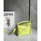 Small Puzzle bag in classic calfskin Meadow Green High