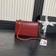 Chanel SMALL FLAP BAG AS5186 Grained Shiny Calfskin & Gold-Tone Metal Burgundy High