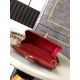 Chanel MINI FLAP BAG AS5218 Grained Shiny Calfskin & Gold-Tone Metal Burgundy High