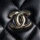 Chanel SMALL BOX BAG AS5167 Lambskin & Gold Metal Black High