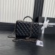 Chanel BOX BAG AS5168 Lambskin & Gold Metal Black High