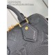 Louis Vuitton SPEEDY BANDOULIÈRE 20 Embossed grained cowhide leather M58953 Pewter High