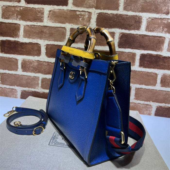 Gucci Diana small tote bag 702721 Blue High