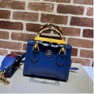 Gucci Diana mini tote bag 702732 Blue High