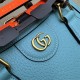 Gucci Diana mini tote bag 702732 Sky Blue High