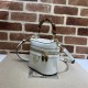 Gucci MINI BAMBOO SHOULDER BAG 760200 White High