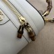 Gucci MINI BAMBOO SHOULDER BAG 760200 White High