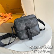 Louis Vuitton Getaway Messenger Monogram Eclipse M12518 High