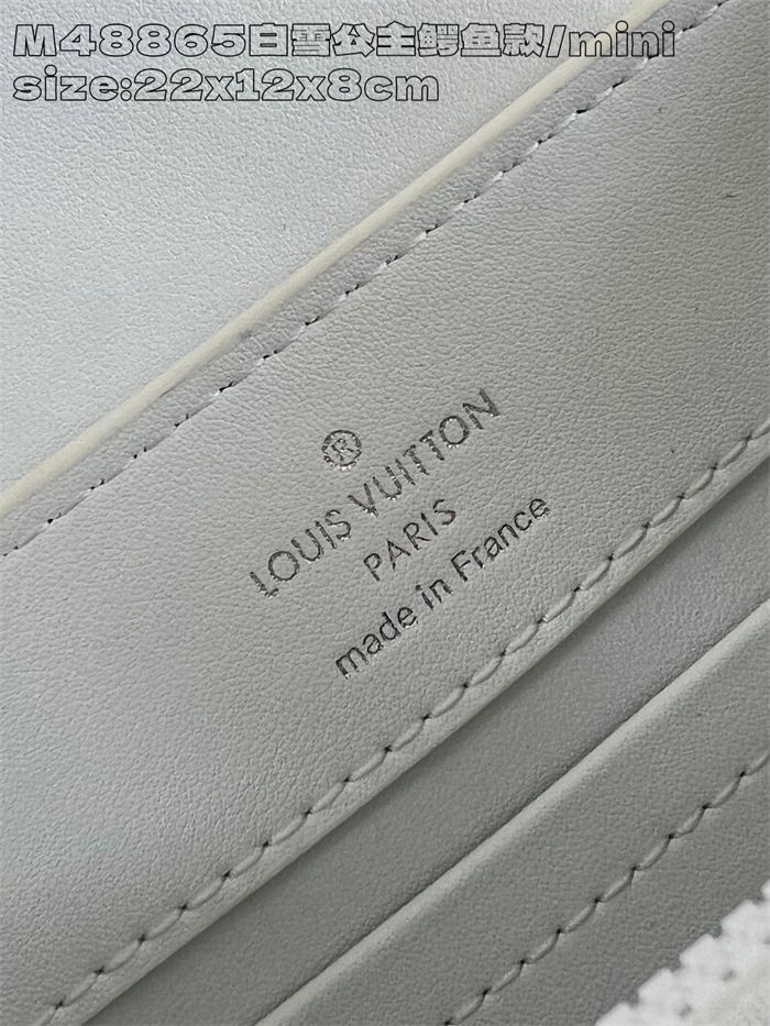 Louis Vuitton Capucines East-West Mini Crocodile M48865 High