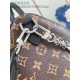 Louis Vuitton Speedy Soft 30 Dark Monogram Coated canvas M12243 High