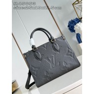 Louis Vuitton ONTHEGO PM Monogram Empreinte Pewter M45653 High