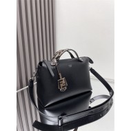 Fendi By The Way Medium Boston bag leather Black High