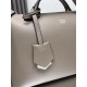 Fendi By The Way Medium Boston bag leather Taupe High