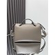 Fendi By The Way Medium Boston bag leather Taupe High