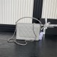 Chanel SMALL FLAP BAG WITH TOP HANDLE AS5166 Grained Calfskin Grey High