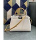 PEEKABOO MINI ostrich leather bag High