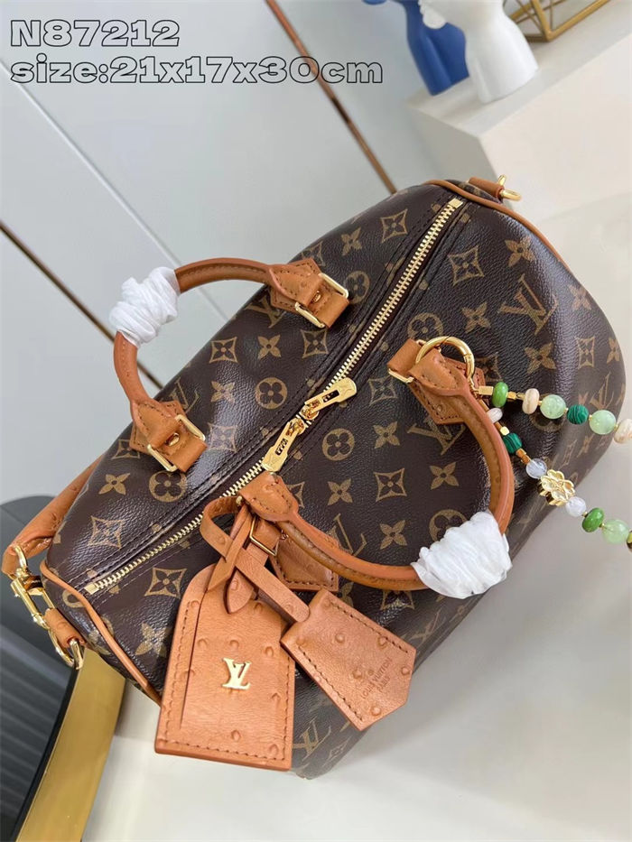 Louis Vuitton Speedy Soft 30 Boho Monogram Coated canvas N87212 High