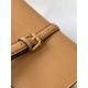 PEEKABOO ISEEU SMALL leather bag Beige High