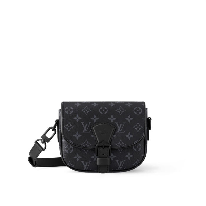 Louis Vuitton Montsouris Messenger PM Monogram Eclipse coated canvas M12519 Top