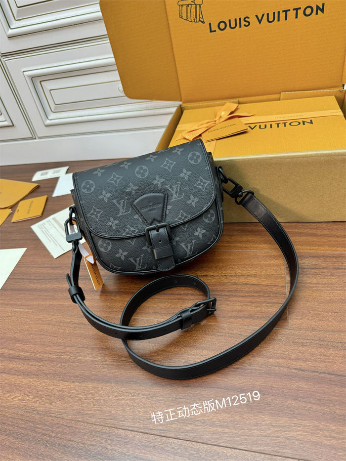 Louis Vuitton Montsouris Messenger PM Monogram Eclipse coated canvas M12519 Top