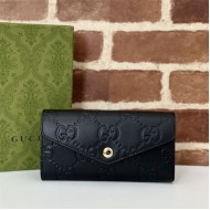 Gucci GG CONTINENTAL WALLET 772791 Black high