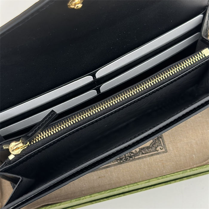 Gucci GG CONTINENTAL WALLET 772791 Black high