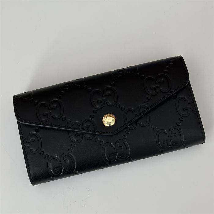 Gucci GG CONTINENTAL WALLET 772791 Black high