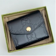 Gucci GG MEDIUM WALLET 772793 Black high