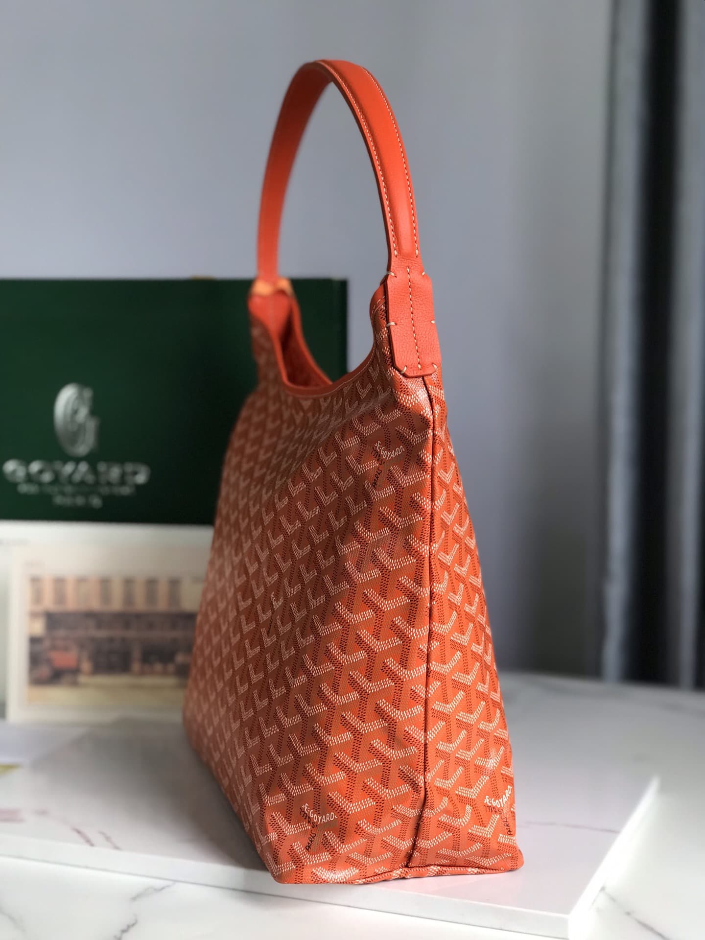 Bohème Hobo Bag Orange High