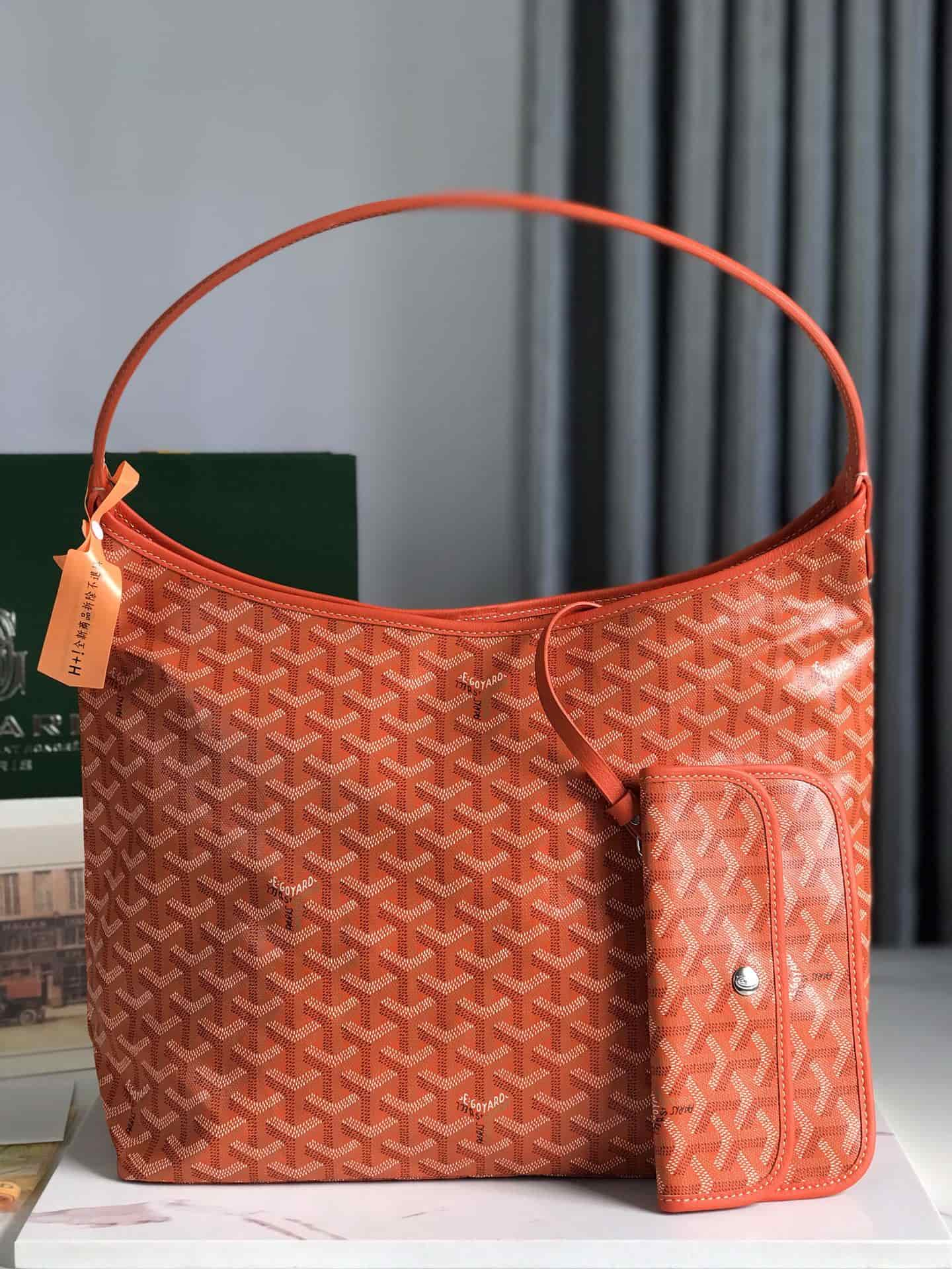 Bohème Hobo Bag Orange High