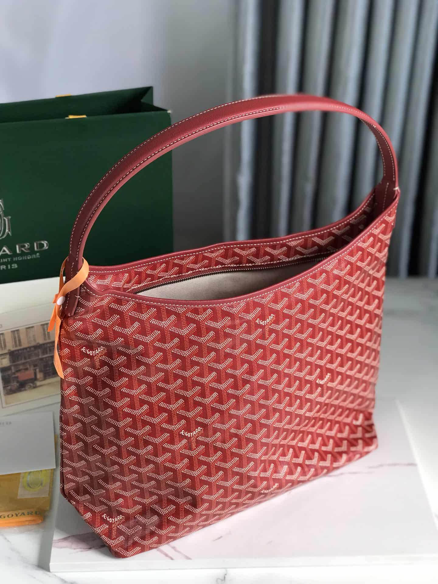 Bohème Hobo Bag Red High