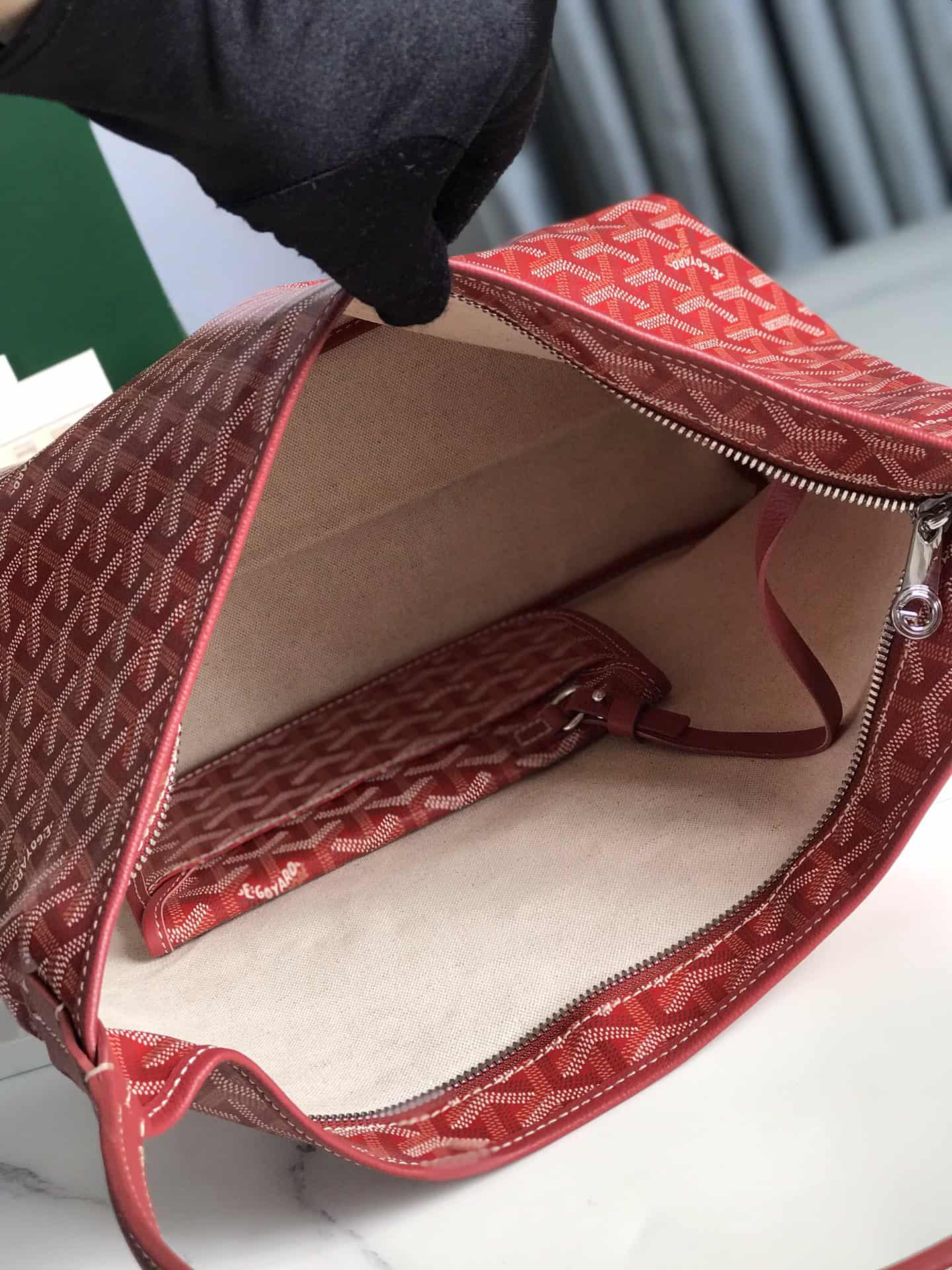 Bohème Hobo Bag Red High