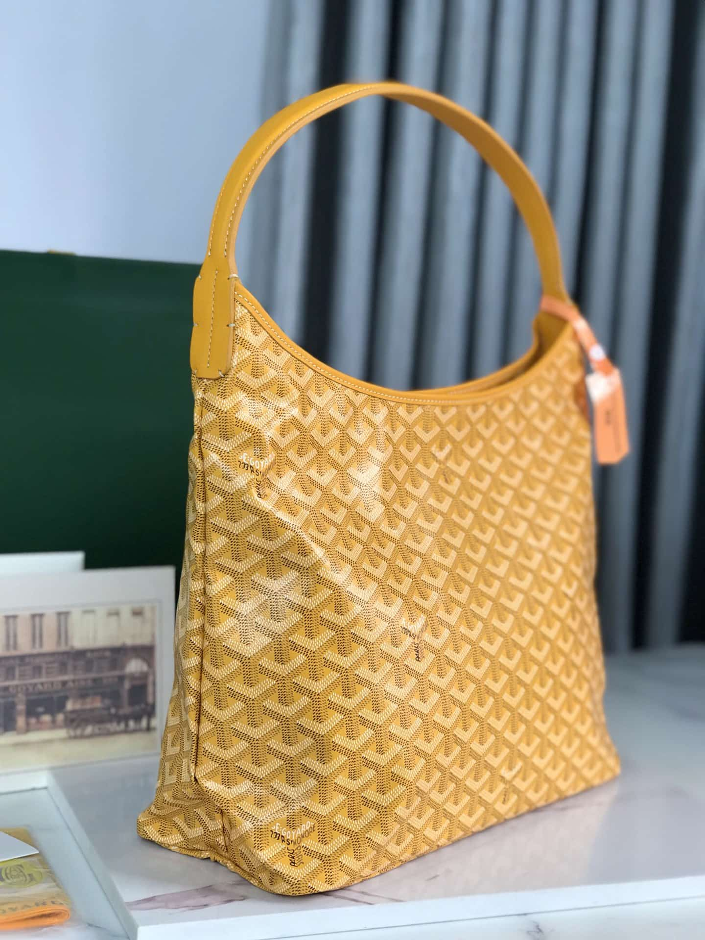 Bohème Hobo Bag Yellow High