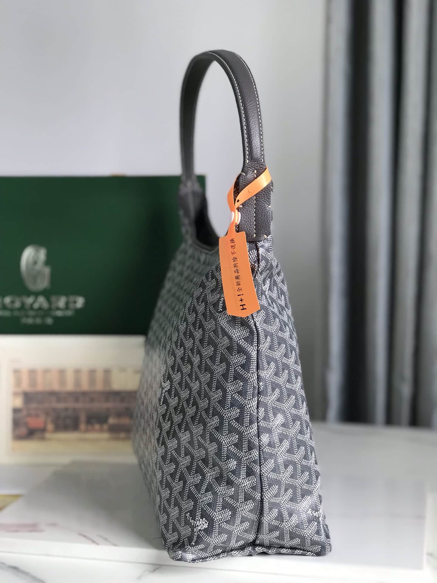 Bohème Hobo Bag Grey High